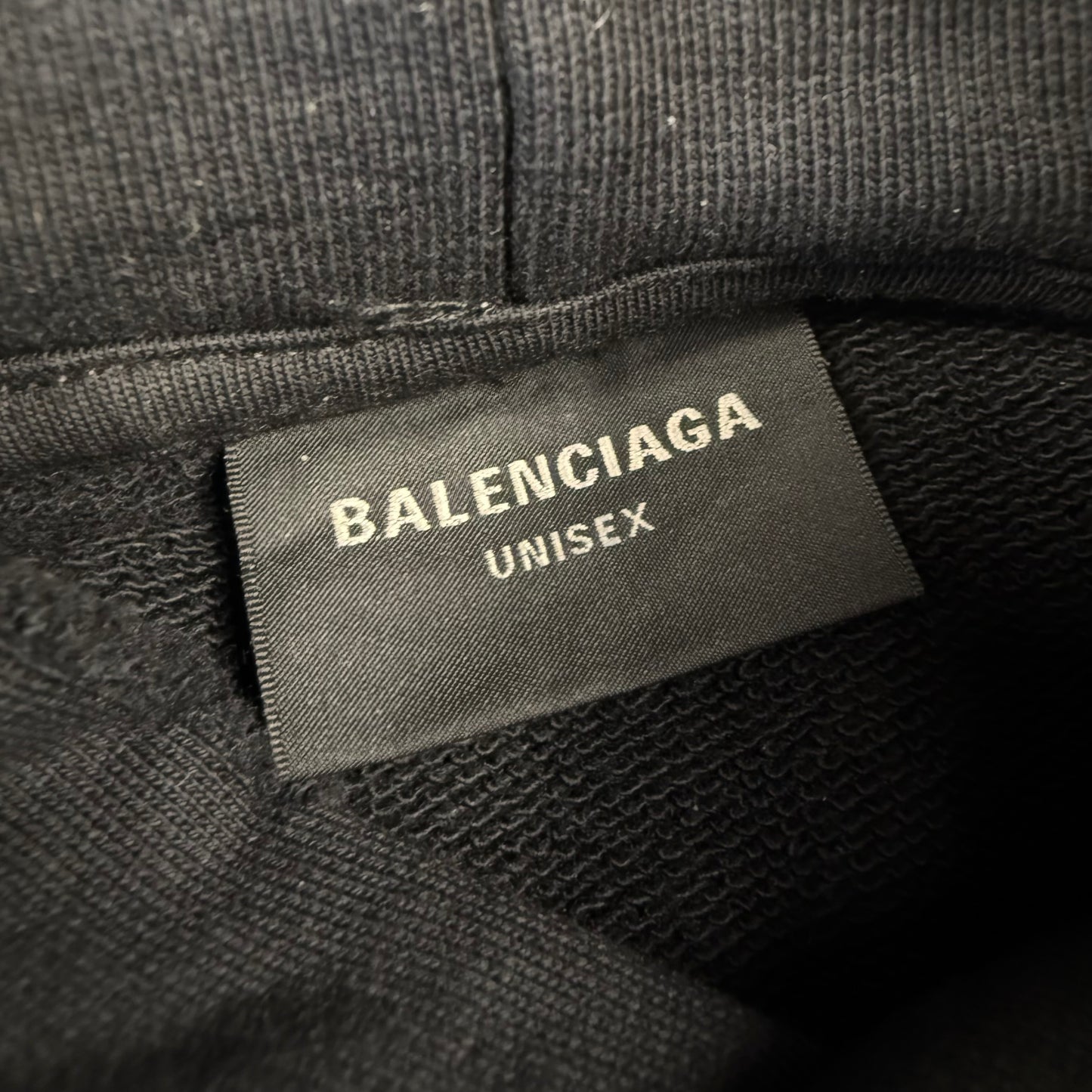 Balenciaga Surfer ‘Black’ Logo Hoodie
