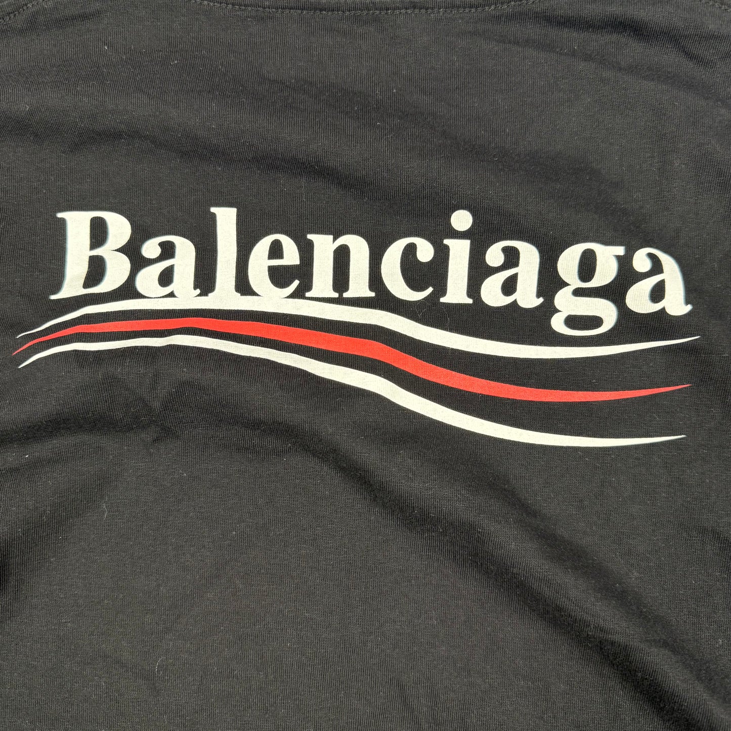 Balenciaga Big Logo ‘Black’ T-Shirt