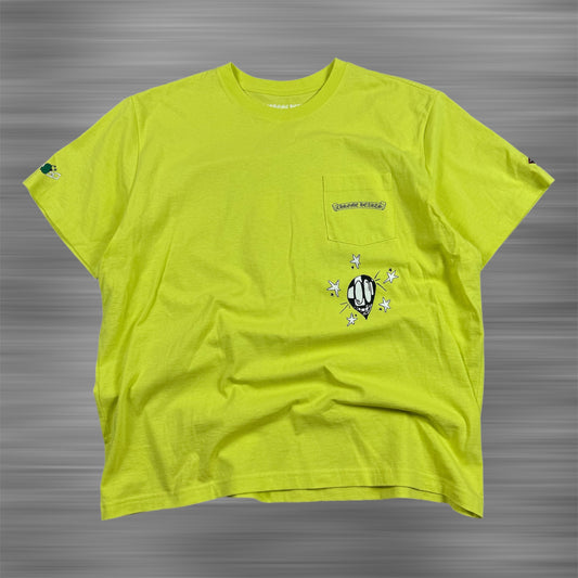 Chrome Hearts & Matty Boy Link ‘Lime Green’ T-shirt