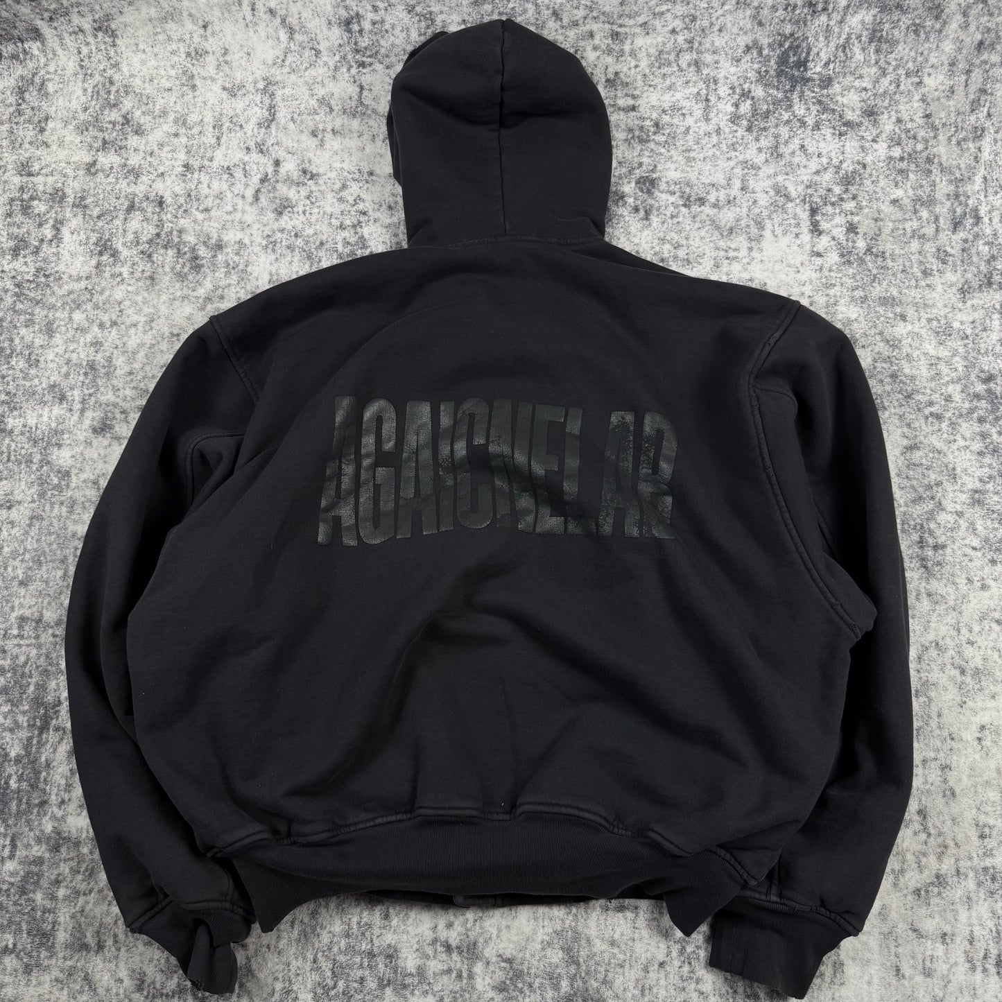 Balenciaga AGAICNELAB Hooded Bomber ‘Black’ Jacket