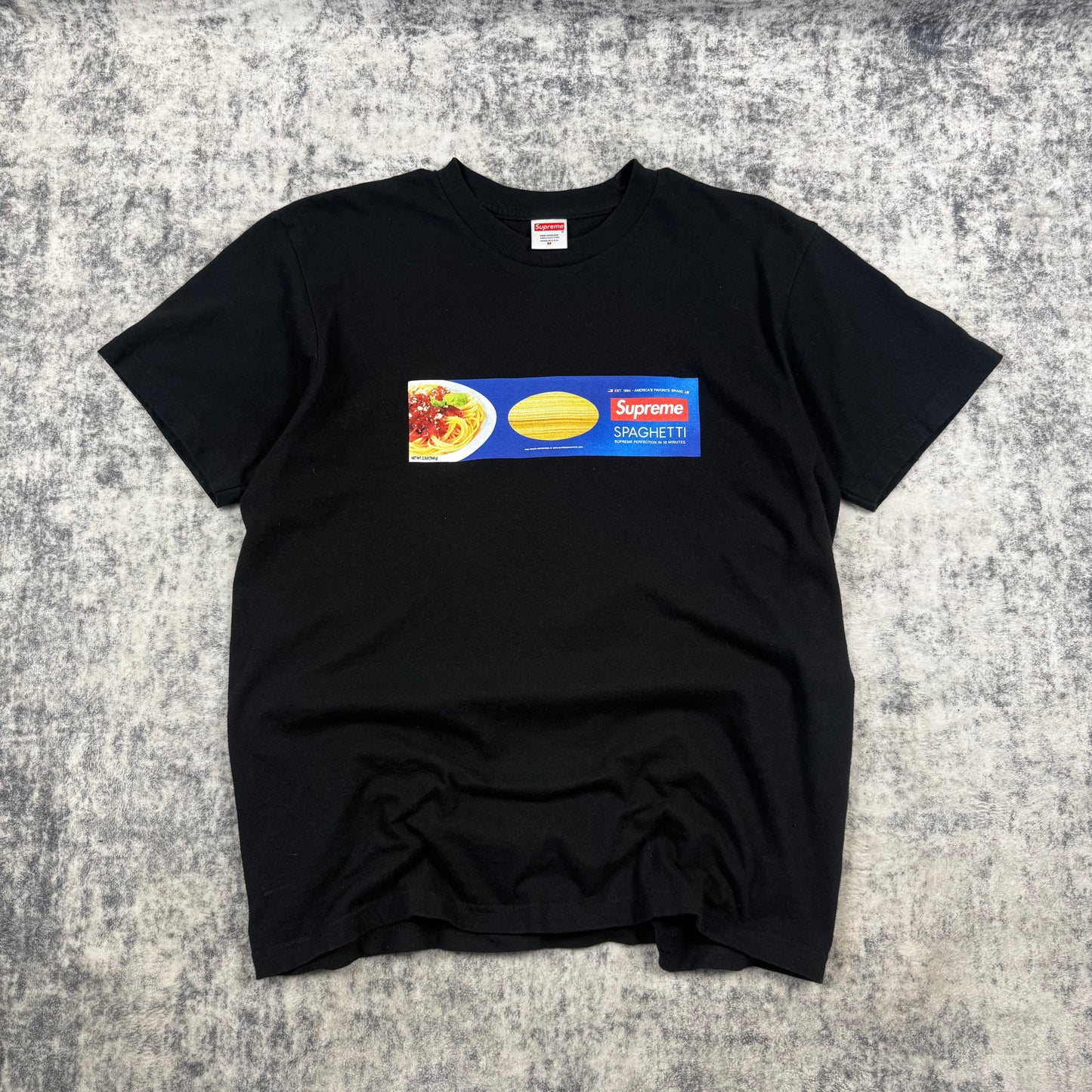 Supreme FW21 Spaghetti ‘Black’ T-Shirt
