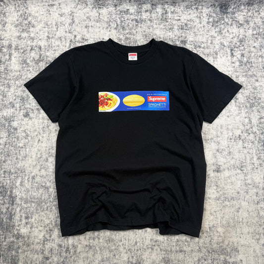 Supreme FW21 Spaghetti ‘Black’ T-Shirt
