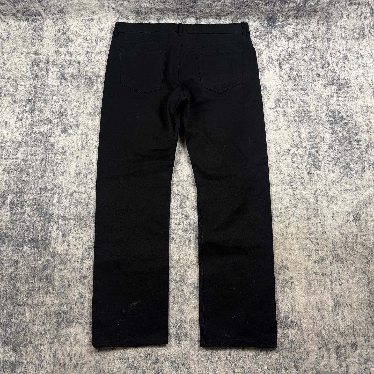 Rick Owens Bonotto 5 Pocket Jeans Black Cotton Twill