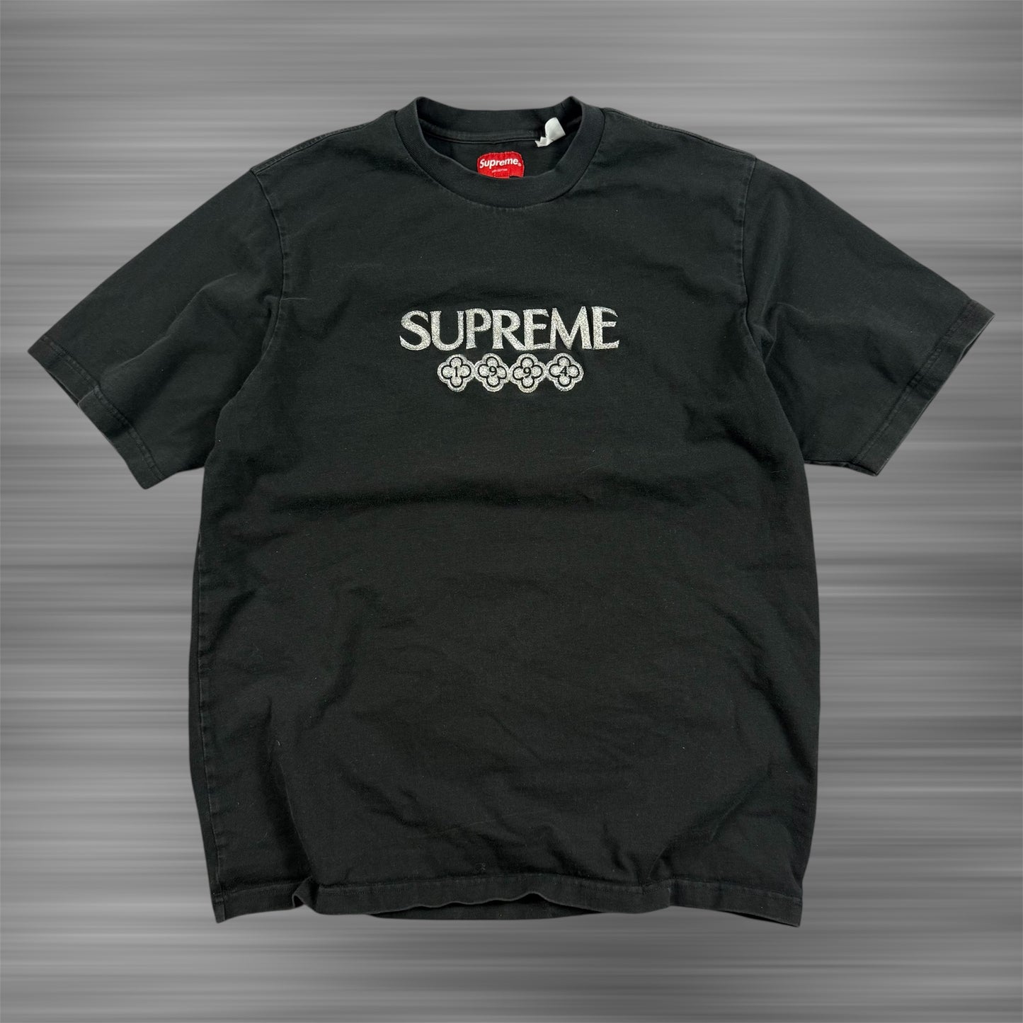 Supreme S/S Glitter 1994 ‘Black’ T-Shirt