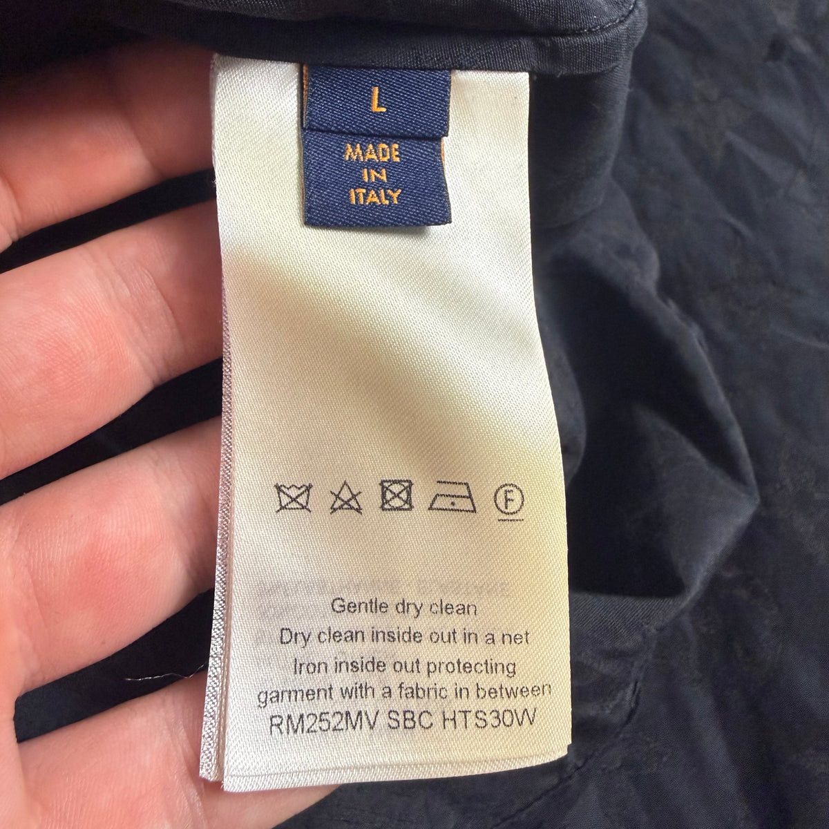 Louis Vuitton Monogram Moire Jacquard Short-Sleeved Silk Shirt