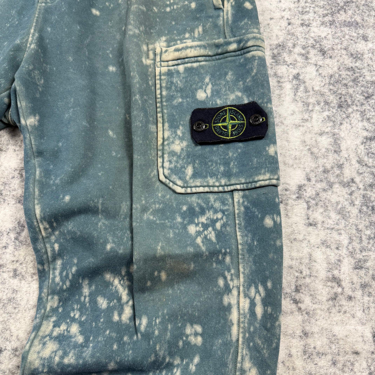 Stone Island Off-Dye Cargo Sweatpants