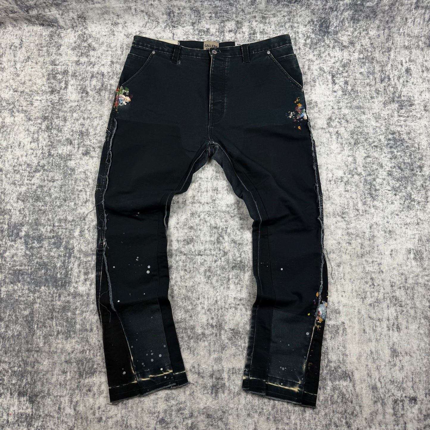 Gallery Dept. Paint Splatter LA Flared Carpenter Jeans