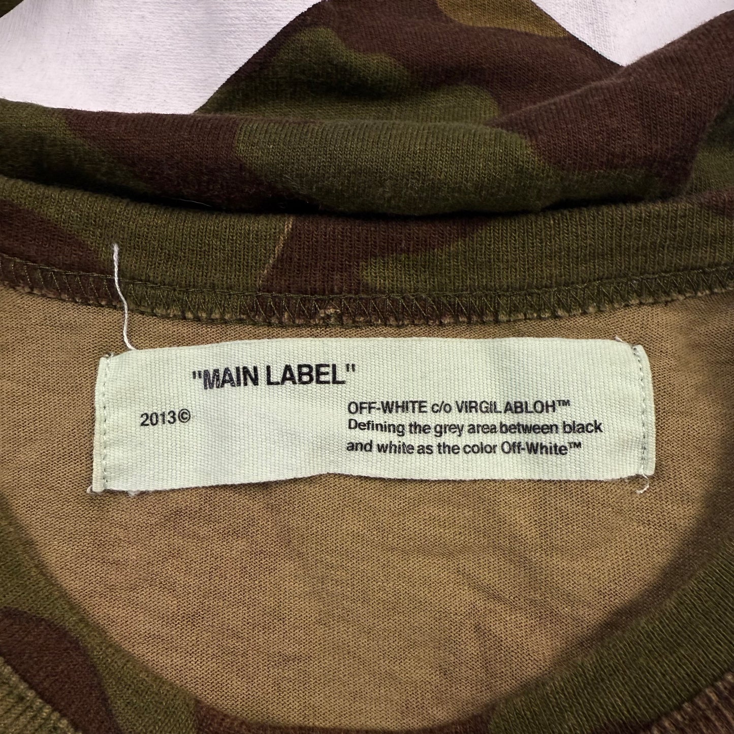 OFF-WHITE ‘Seeing Things’ Camo Longsleeve