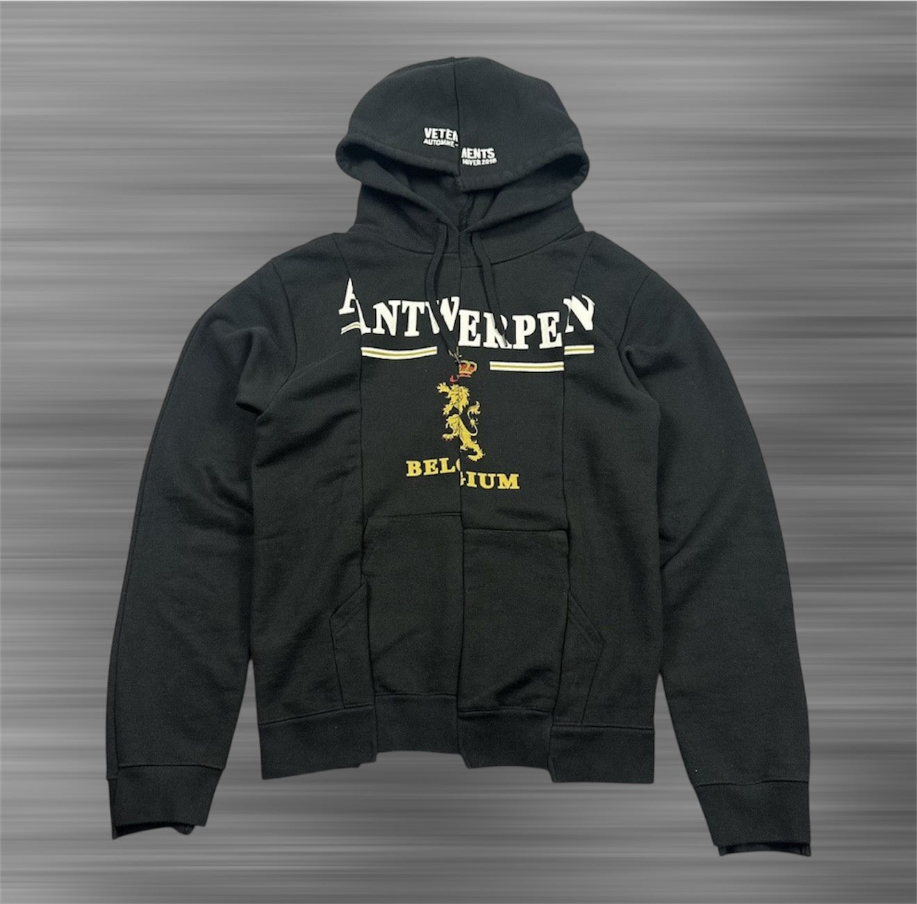 VETEMENTS 2018 Antwerpen Deconstructed Hoodie