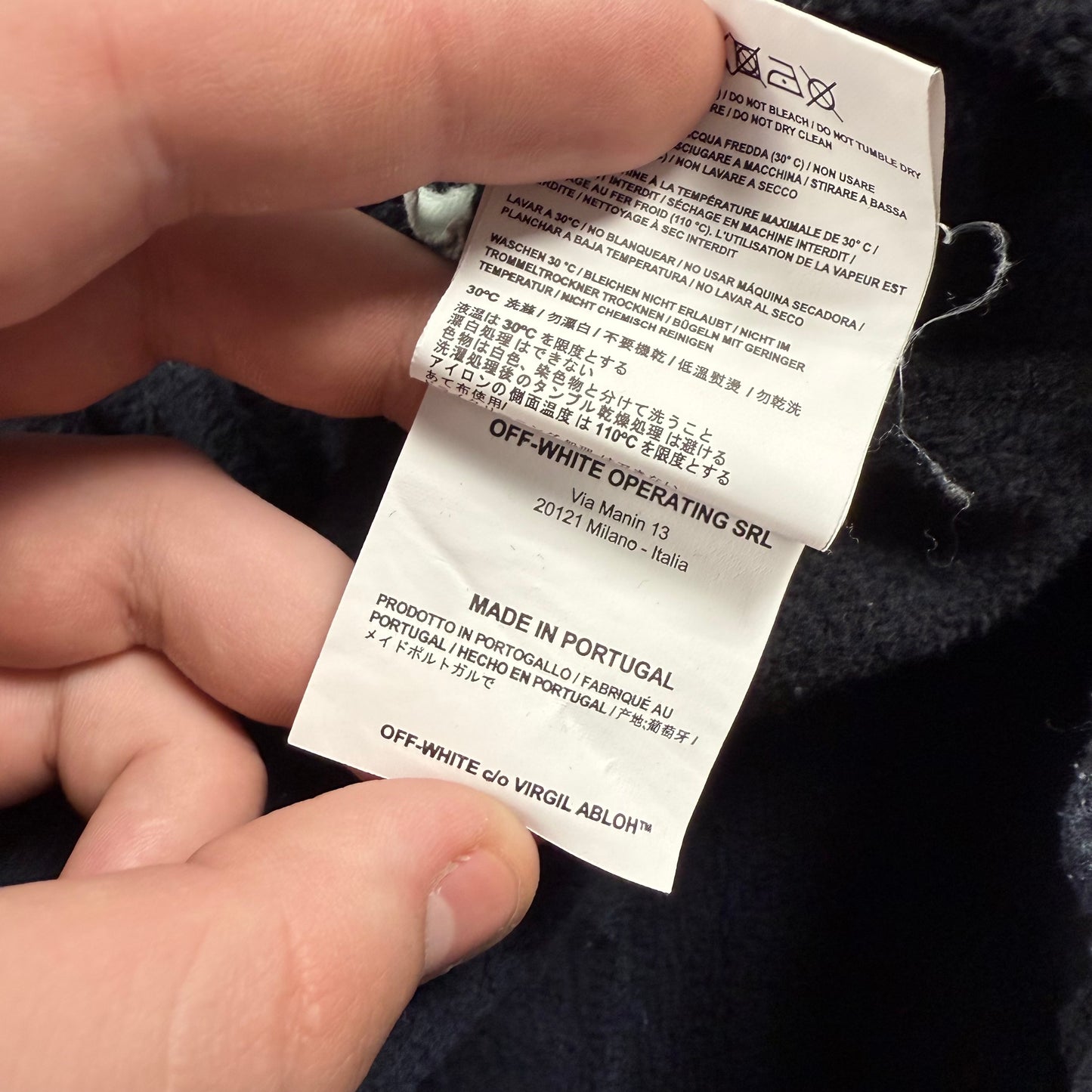 OFF-WHITE Galaxy Baggy Shorts