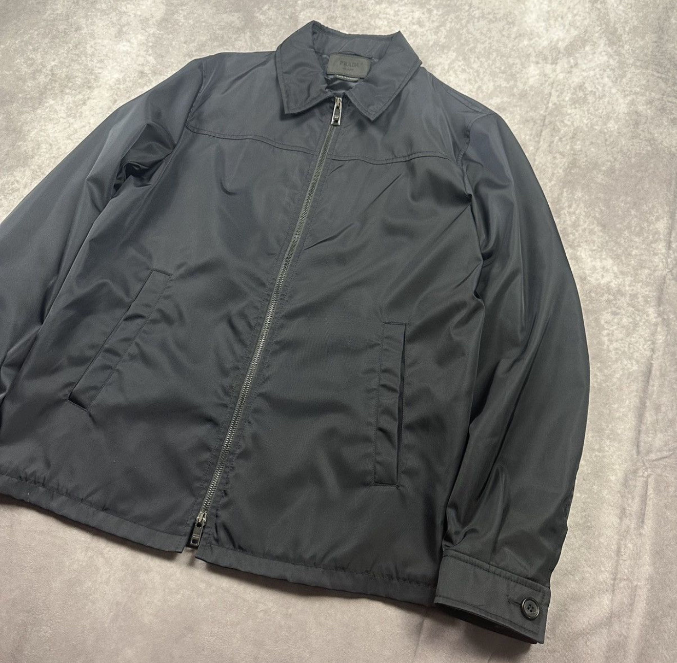 Prada Nylon Black Light Jacket
