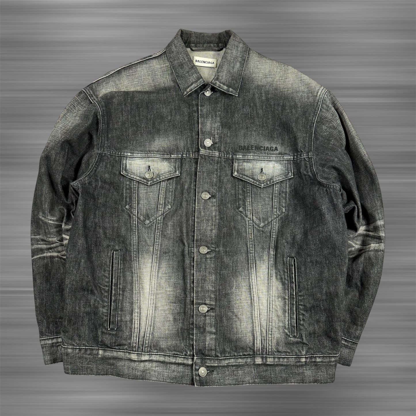 Balenciaga Denim Oversized Jacket