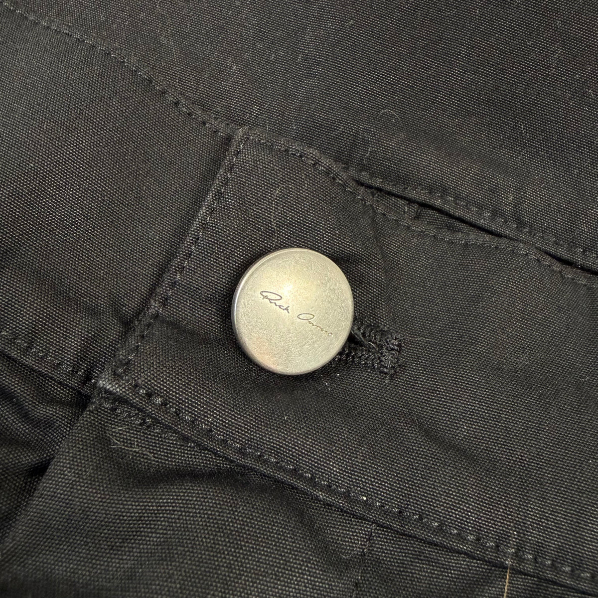 Rick Owens SS/24 Lido Stefan Cargo ‘Black’ Pants