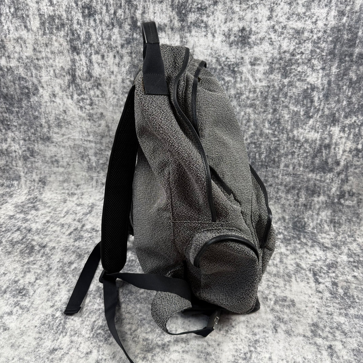 Kris Van Assche Grey Melange Hiking Backpack