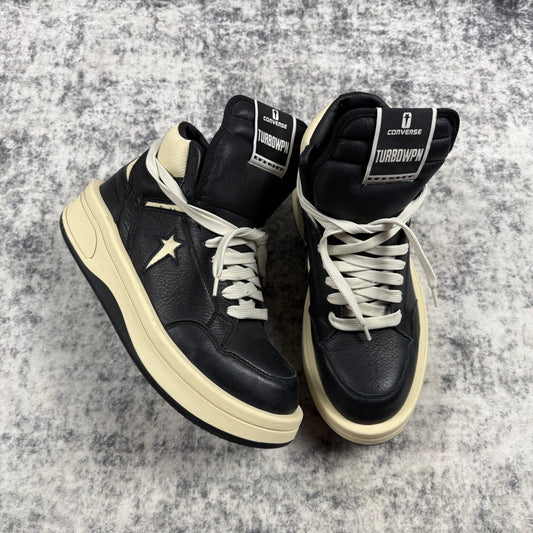 Rick Owens x Converse DRKSHDW TURBOWPN ‘Black/Milk’ Shoes