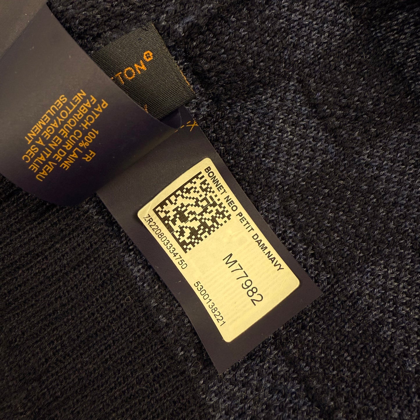 Louis Vuitton Néo Petit Damier ‘Navy’ Beanie