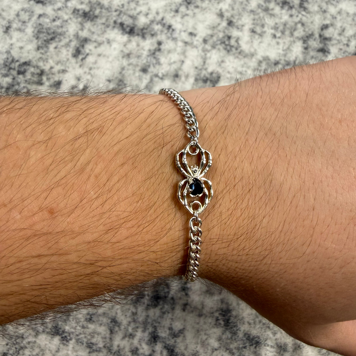 Stolen Girlfriends Club Sterling Silver Spider Bracelet