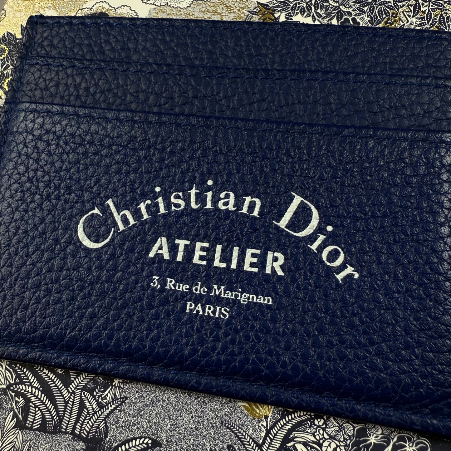 Christian Dior Atelier ‘Blue’ Cardholder