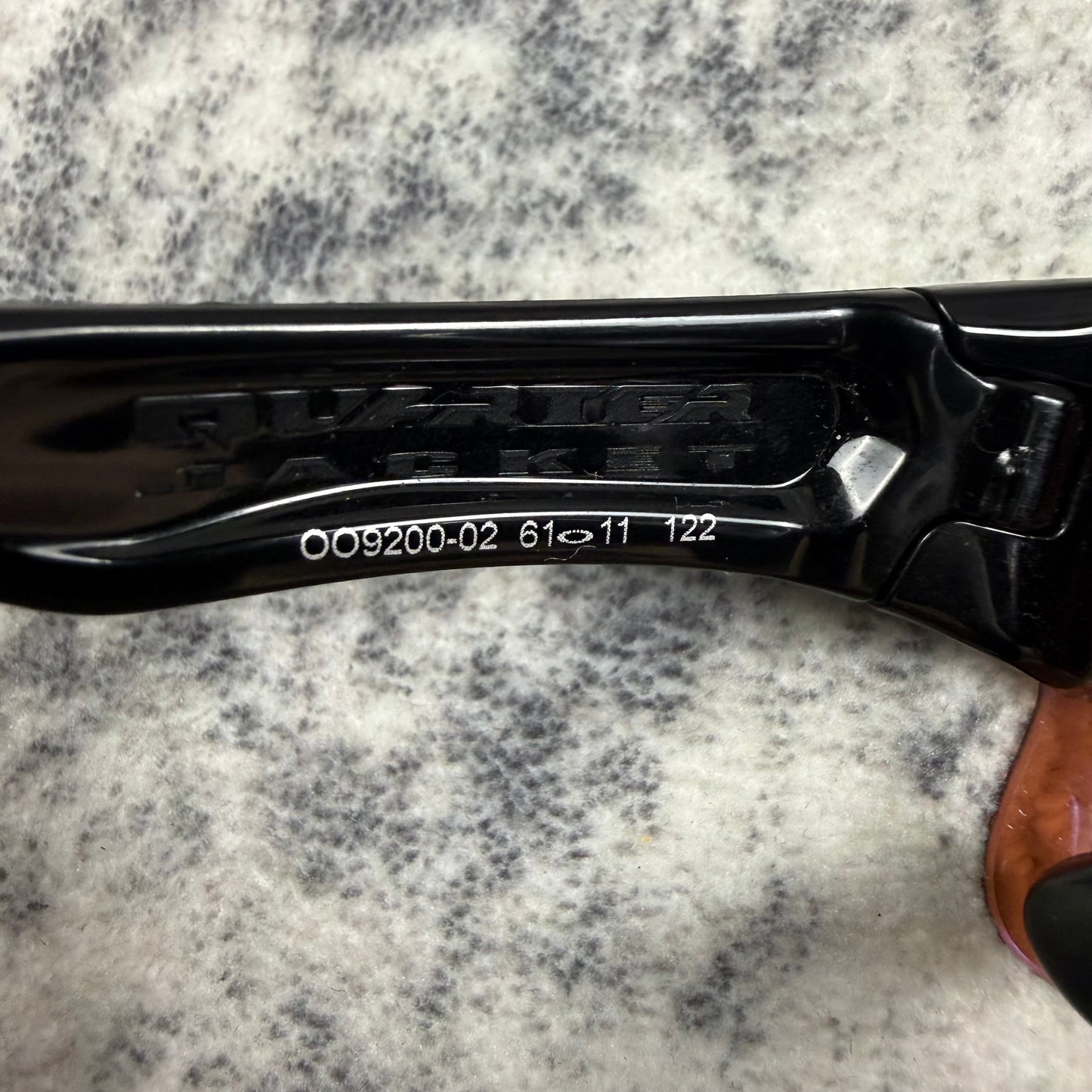 Oakley Quarter Jacket ‘Black’ Iridium Sunglasses