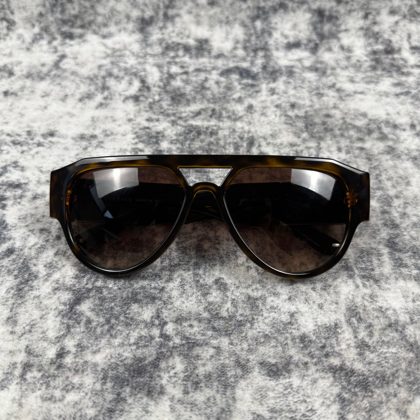 Versace Medusa Head Tortoiseshell Sunglasses