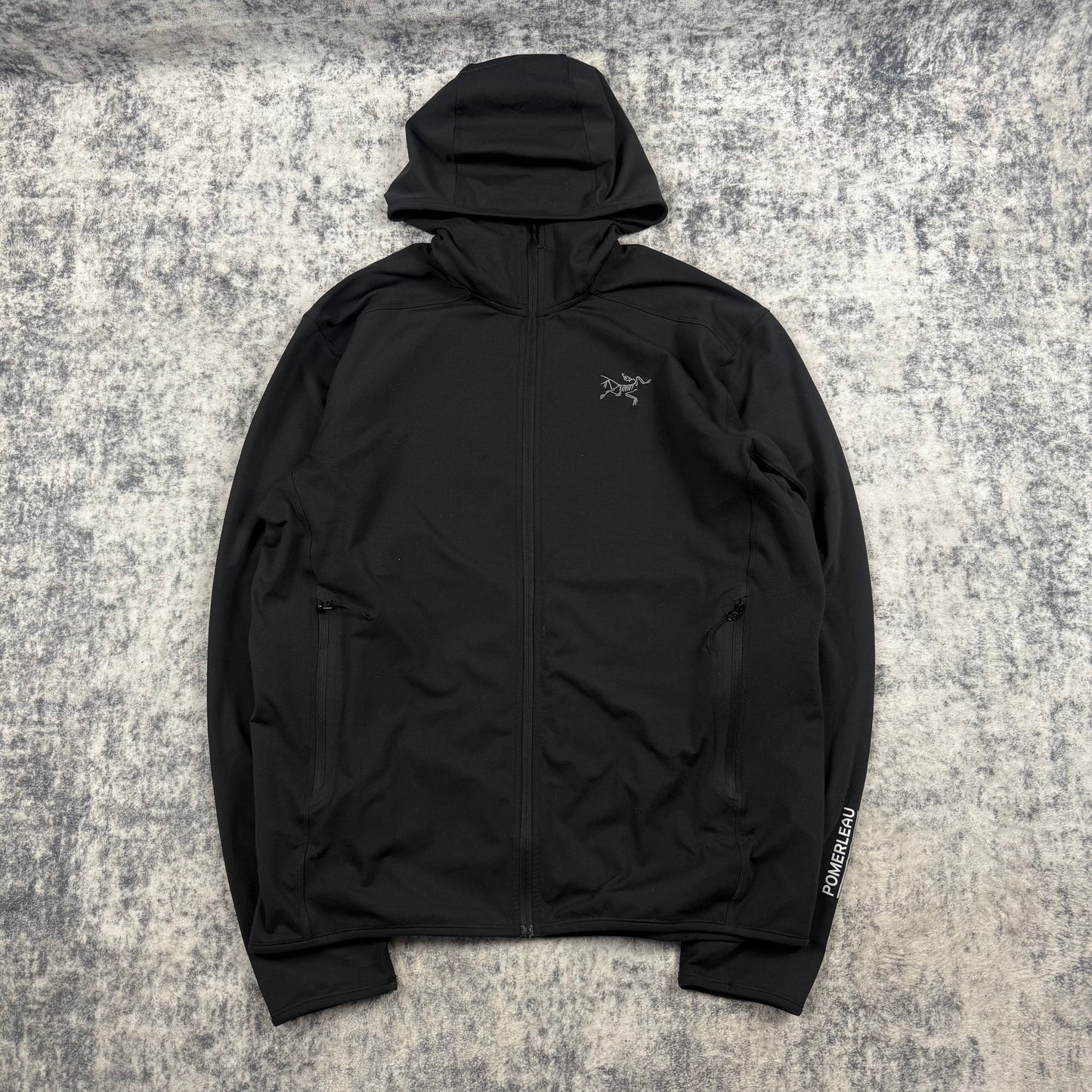 Arc’teryx Kyanite LT ‘Black’ Zip Hoodie