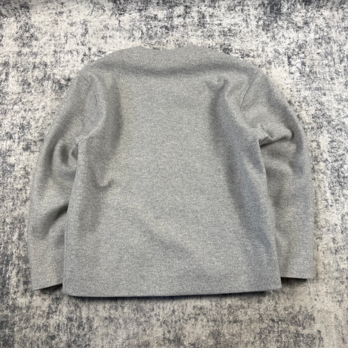 Kith Winter Classics 2024 Felted Jersey Jonah Liner Grey Jacket