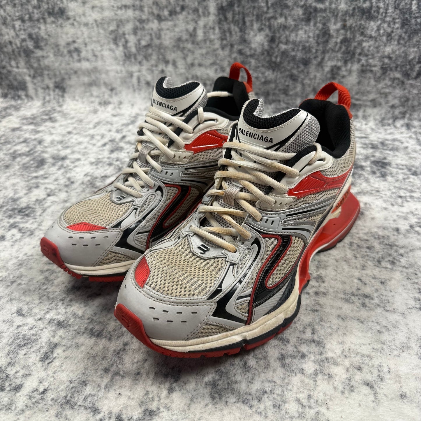 Balenciaga SS22 X-Pander ‘Red/Silver’ Shoes