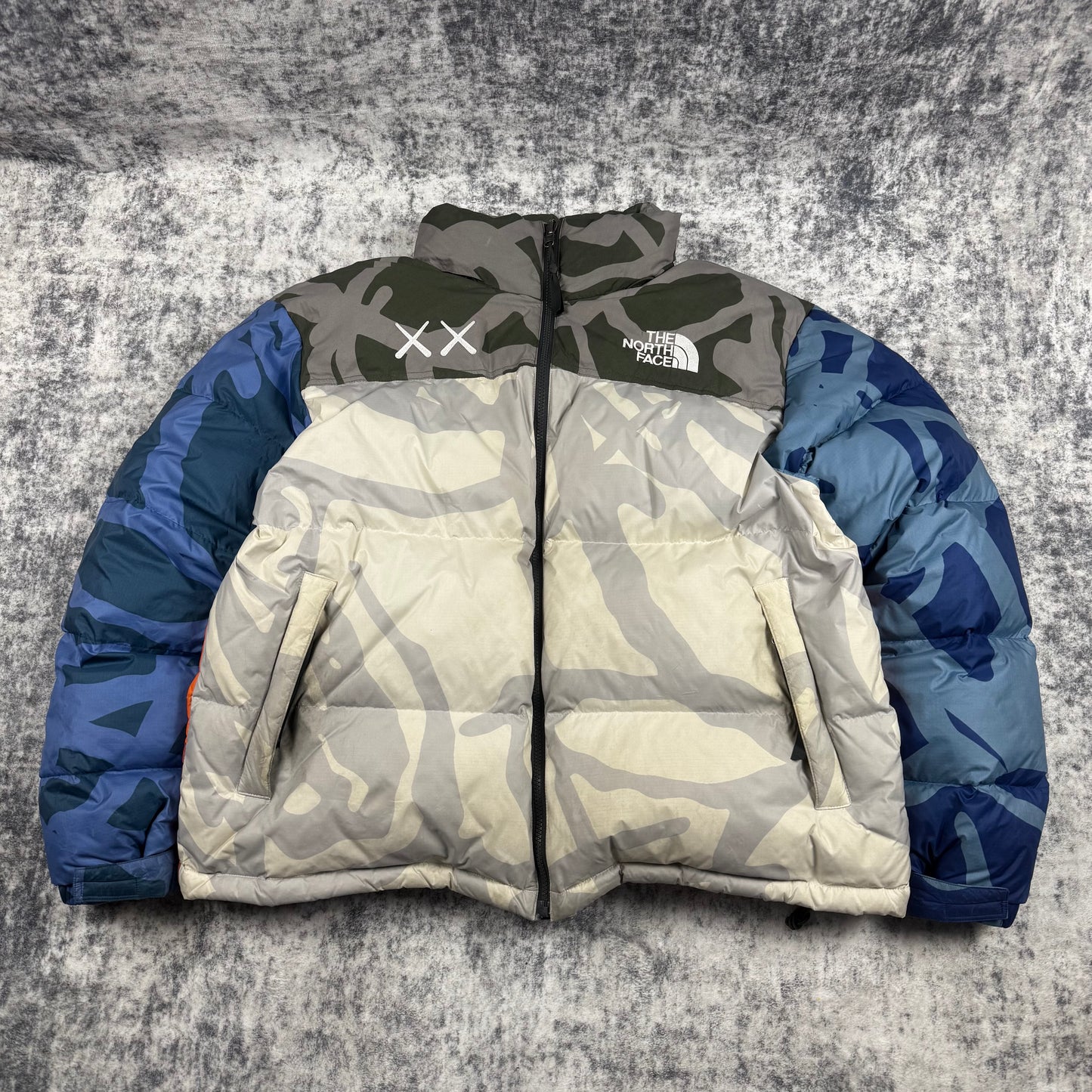 The North Face x KAWS Retro 1996 Nuptse Jacket 'Moonlight Ivory'