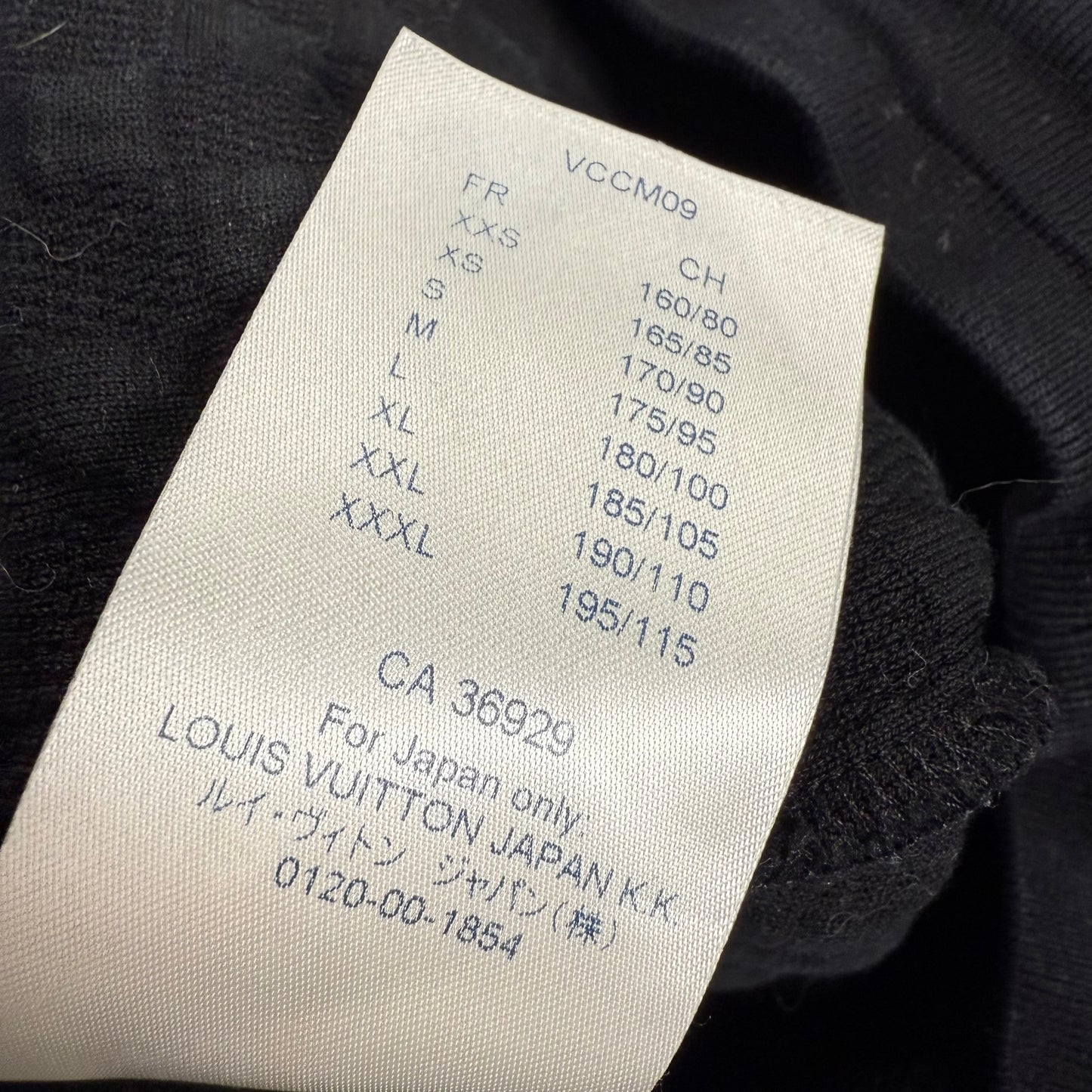 Louis Vuitton Waffle Knit Track ʼBlack’ Sweatpants
