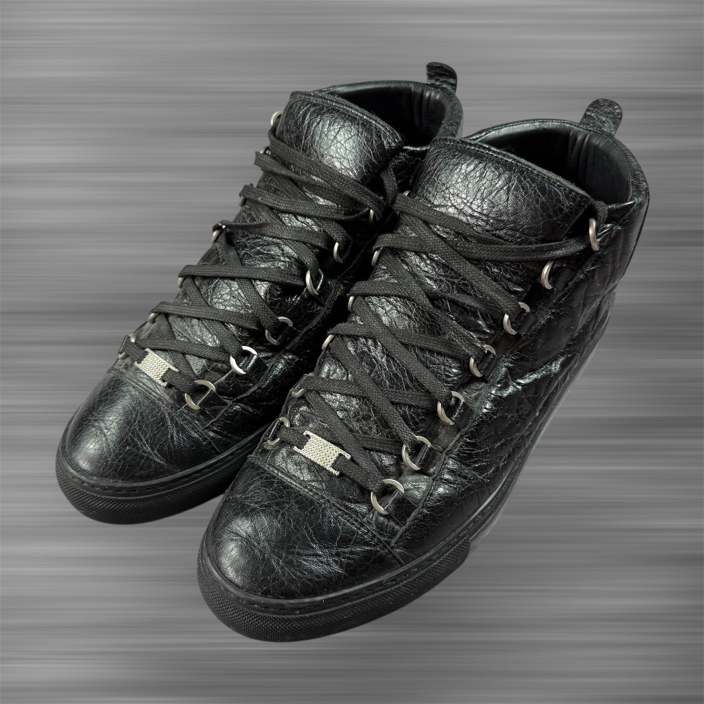 Balenciaga Arena ‘Black’ Leather Shoes