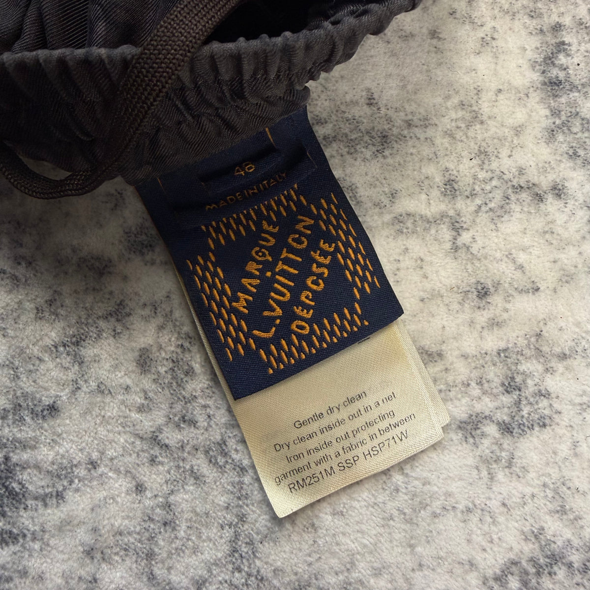 Louis Vuitton Printed Monogram Silk Shorts