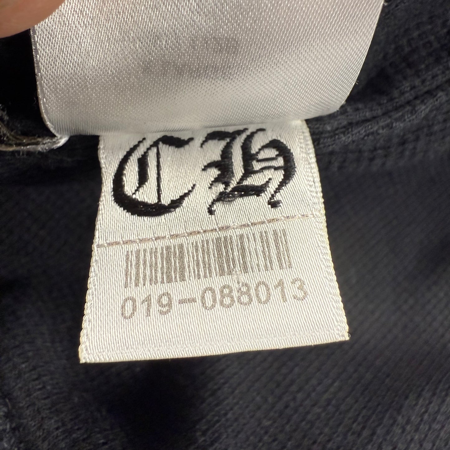 Chrome Hearts Los Angeles Thermal Horseshoe ‘Black’ Zip Hoodie