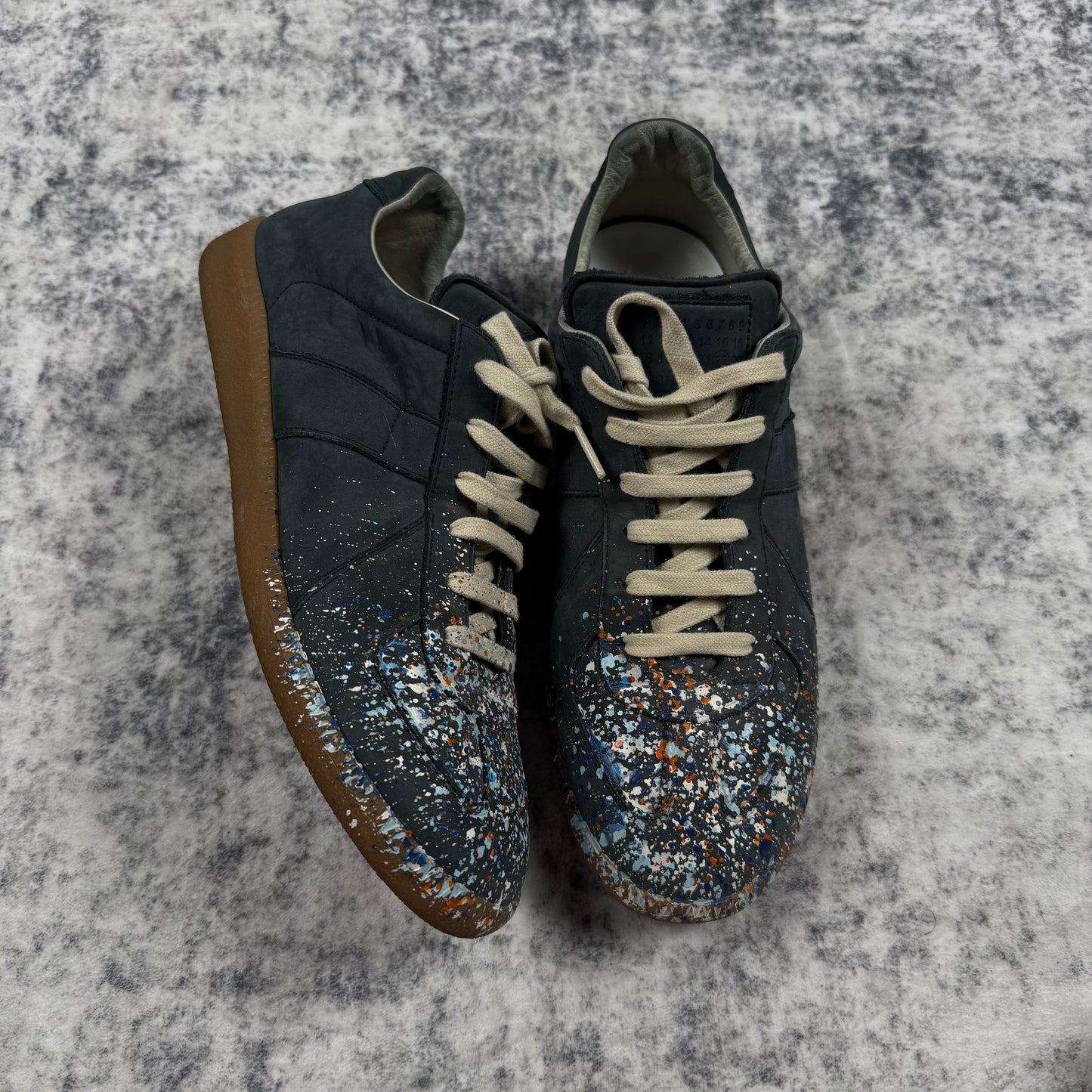 Maison Margiela Painted Leather Low Gats