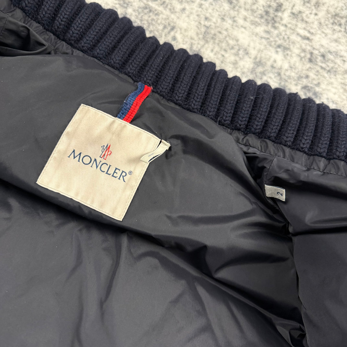 Moncler Rillieux Puffer Down ʼNavy’ Jacket