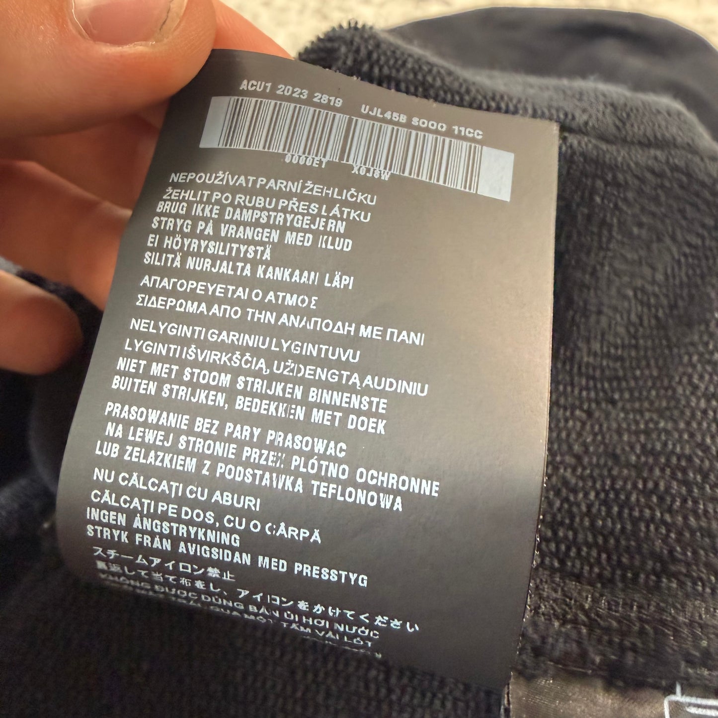 Prada Re-Nylon Neck Logo ‘Black’ Hoodie