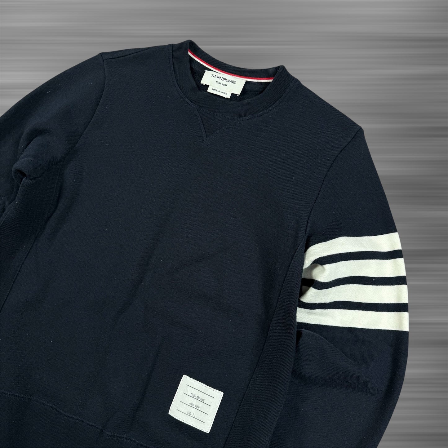 Thom browne Dark blue dark blue classic four striped