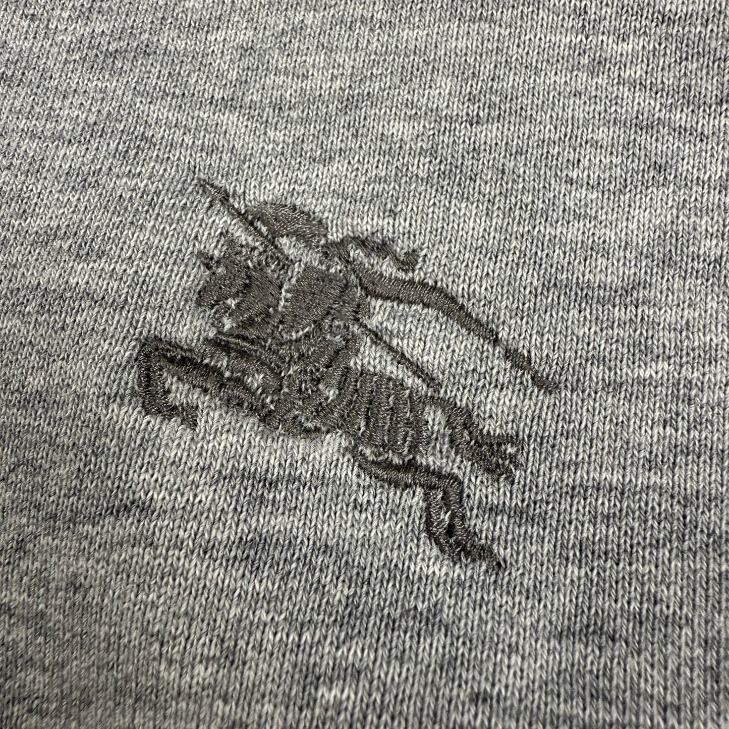 Burberry Nova Check Classic Logo ‘Gray’ Zip Up Hoodie