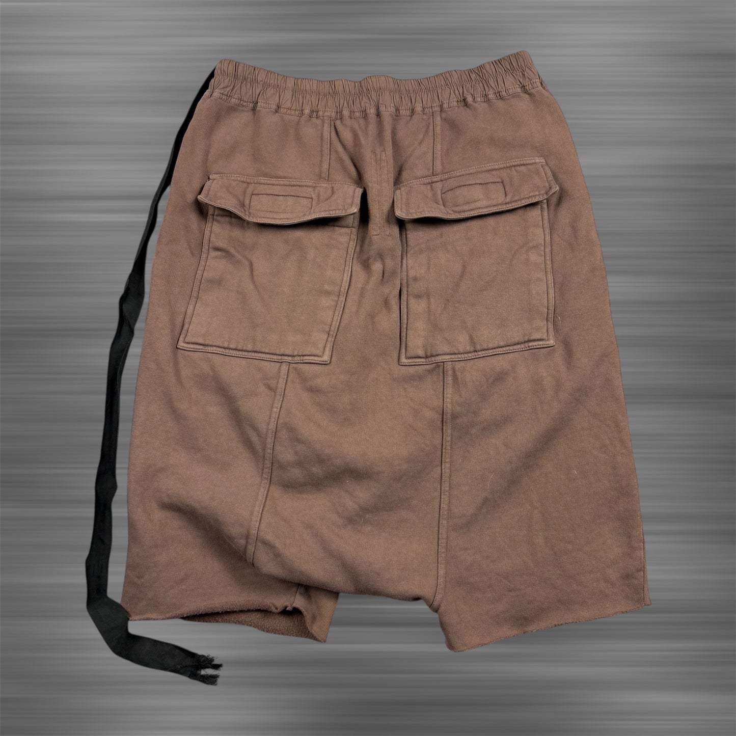 Rick Owens Drkshdw Knit Sweat Shorts Gimp Drawstring Pods