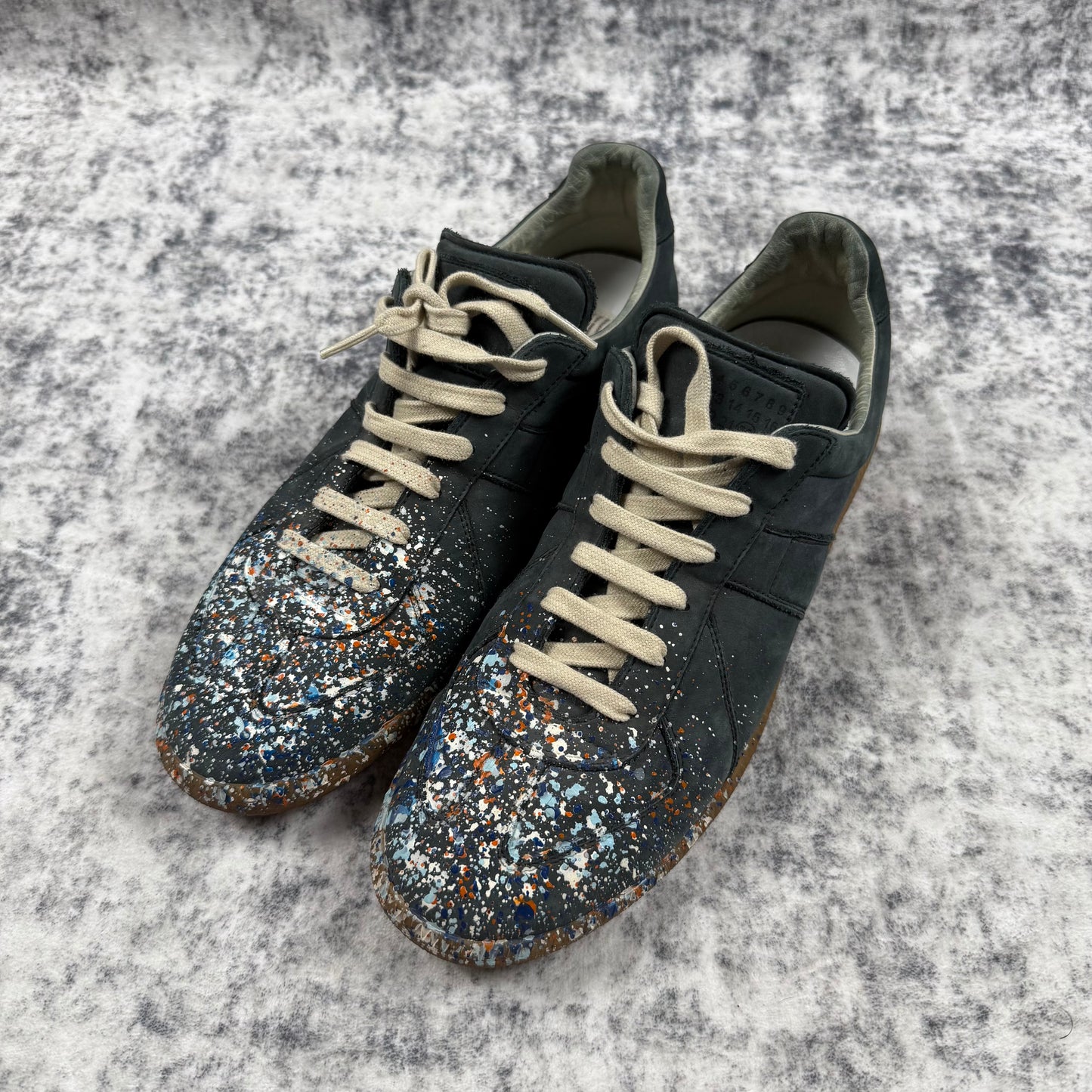 Maison Margiela Painted Leather Low Gats