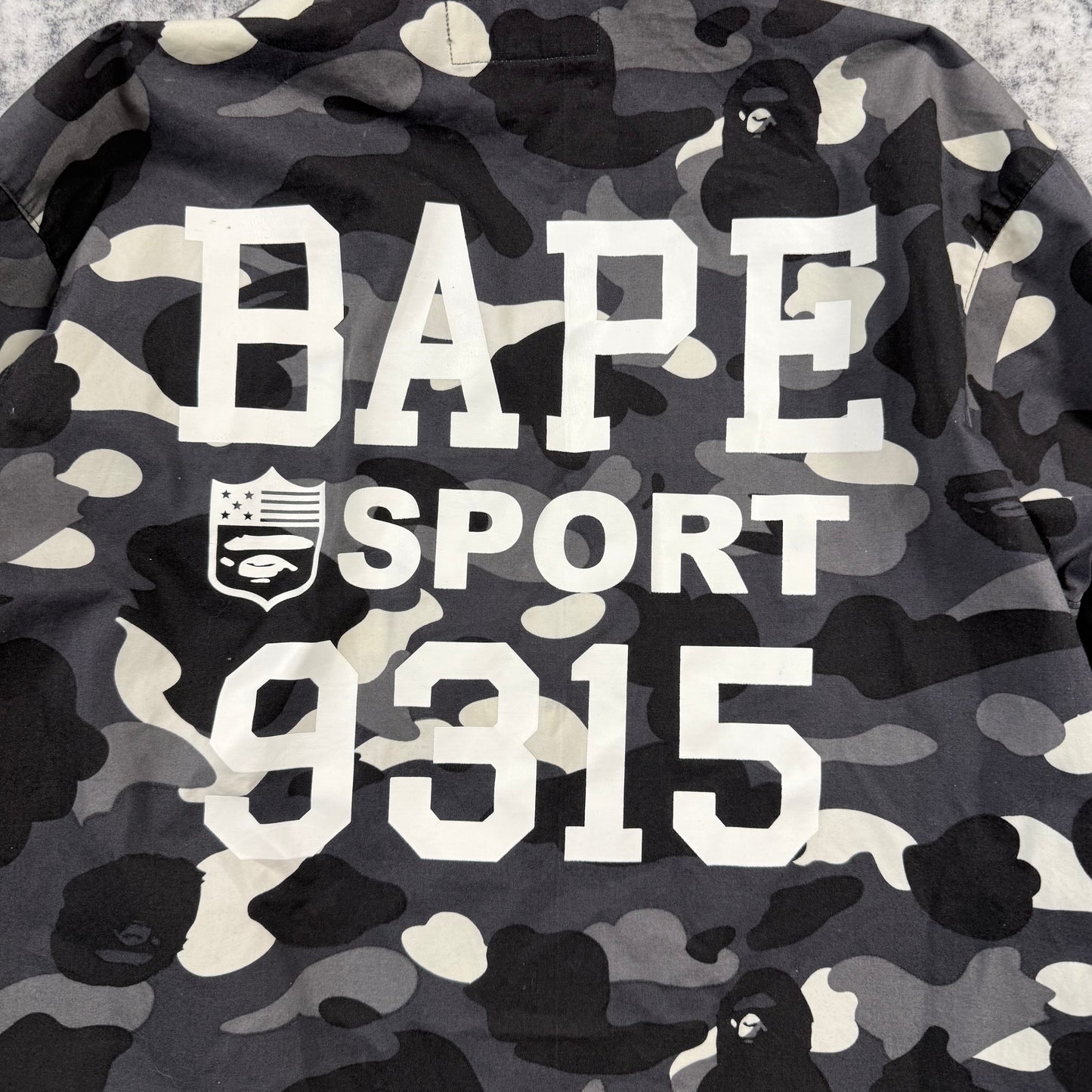 Bape Sport 9315 Camo Windbreaker