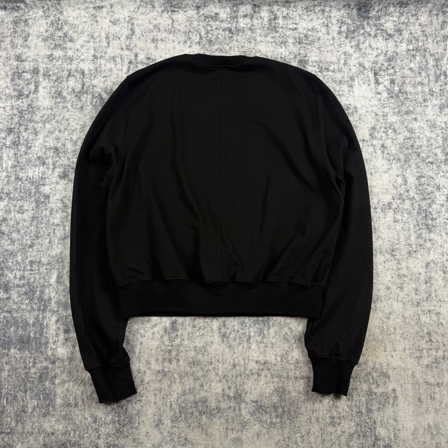 Rick Owens SS24 Lido Cropped ‘Black’ Crewneck