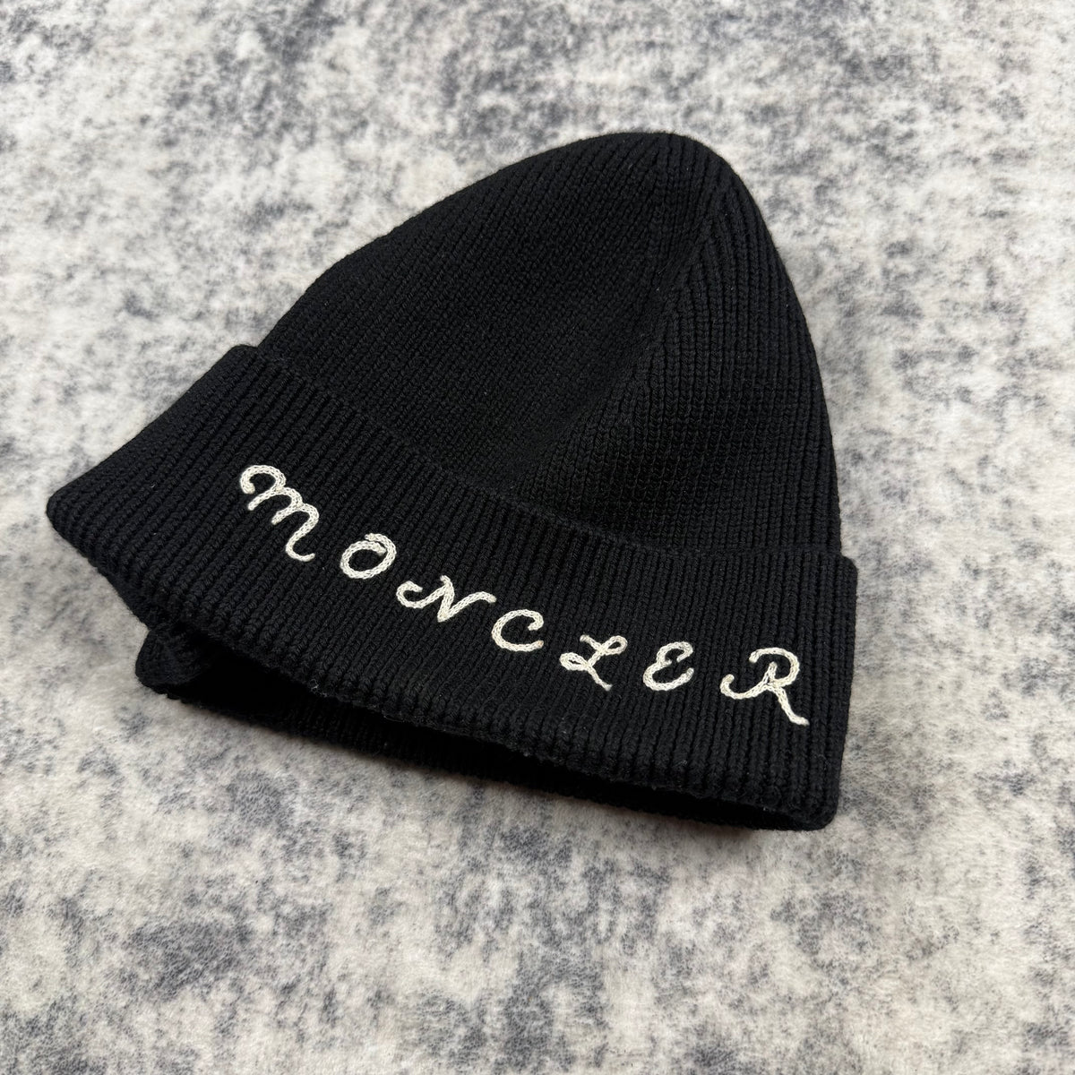 Moncler Genius x Frgmnt Hiroshi Fujiwara Logo Band ‘Black’ Beanie