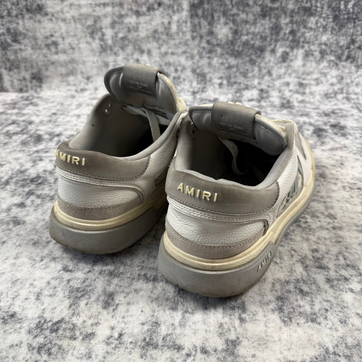 AMIRI Classic MA-1 ‘White/Grey’ Shoes