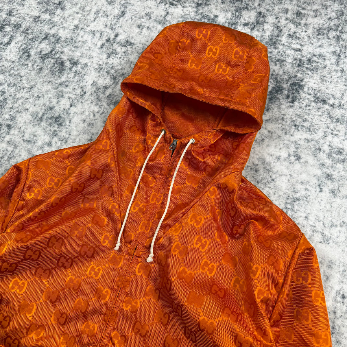 Gucci GG Of The Grid  ‘Orange’ Jacket