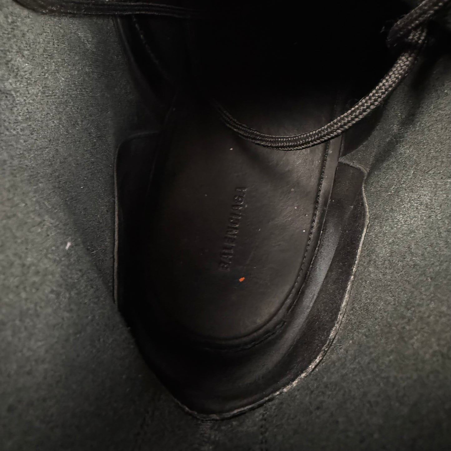 Balenciaga Leather Strike ‘Black’ Boots