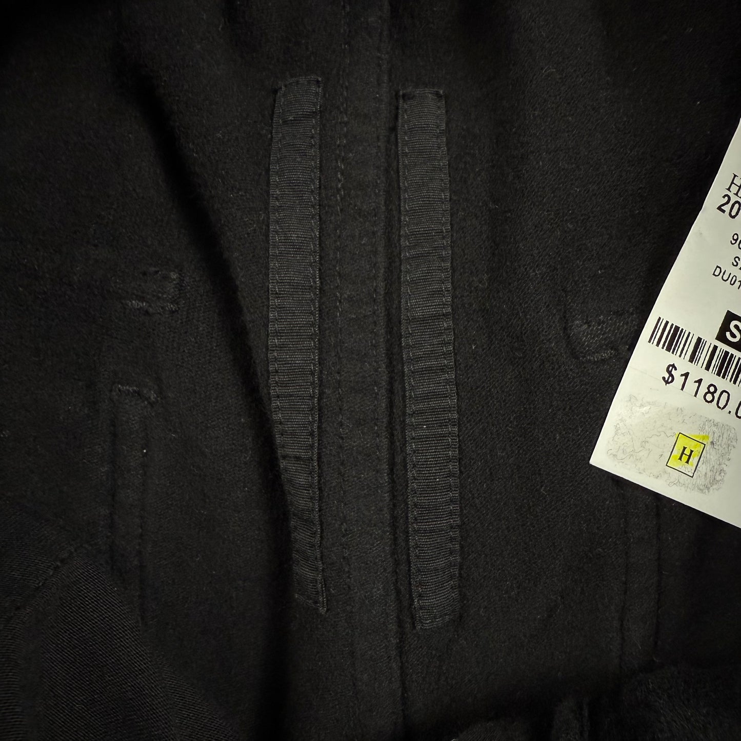 Rick Owens Flared ‘Bela’ Front Zip Sweat Pants