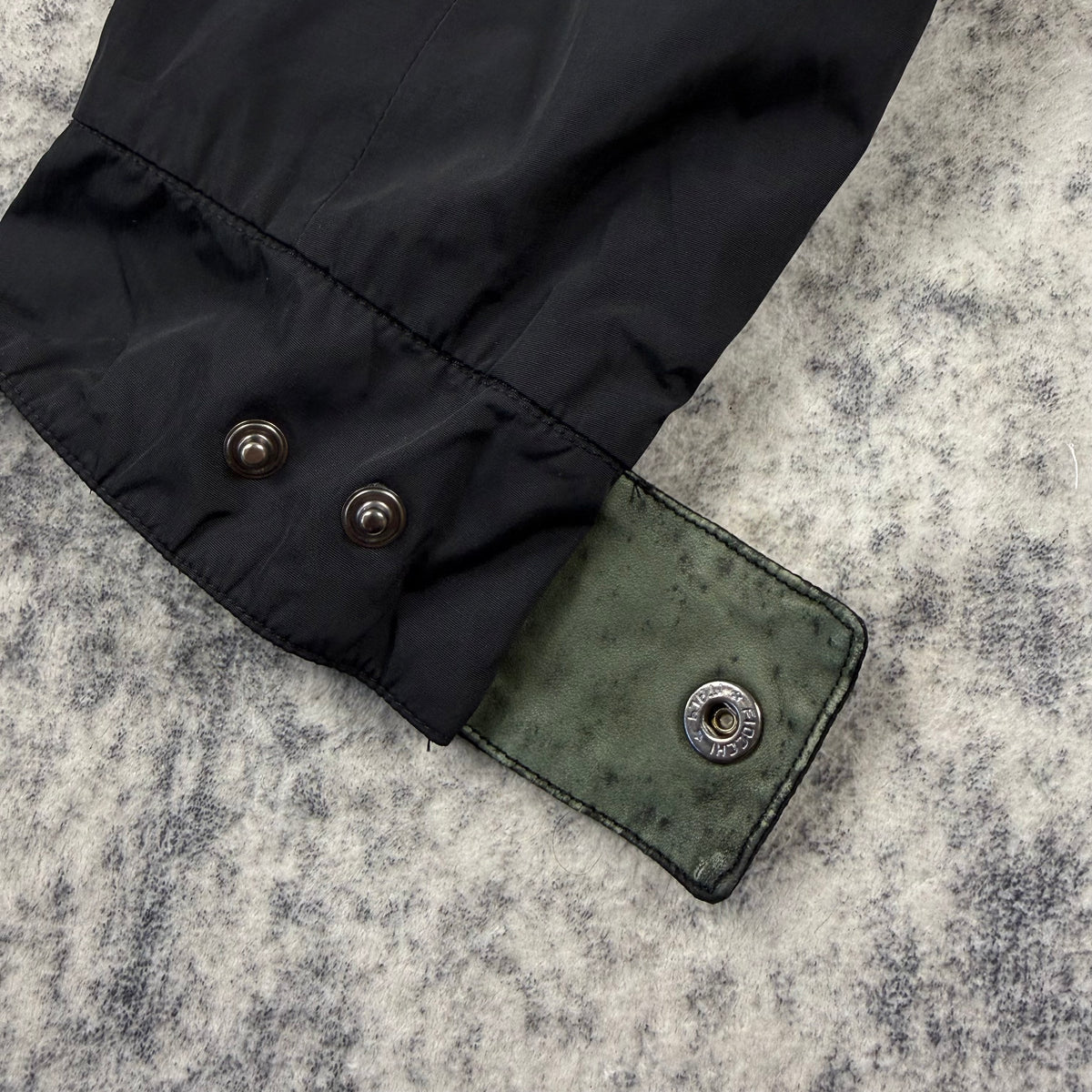 Gucci by Tom Ford Black Nylon Zip-Up Jacket