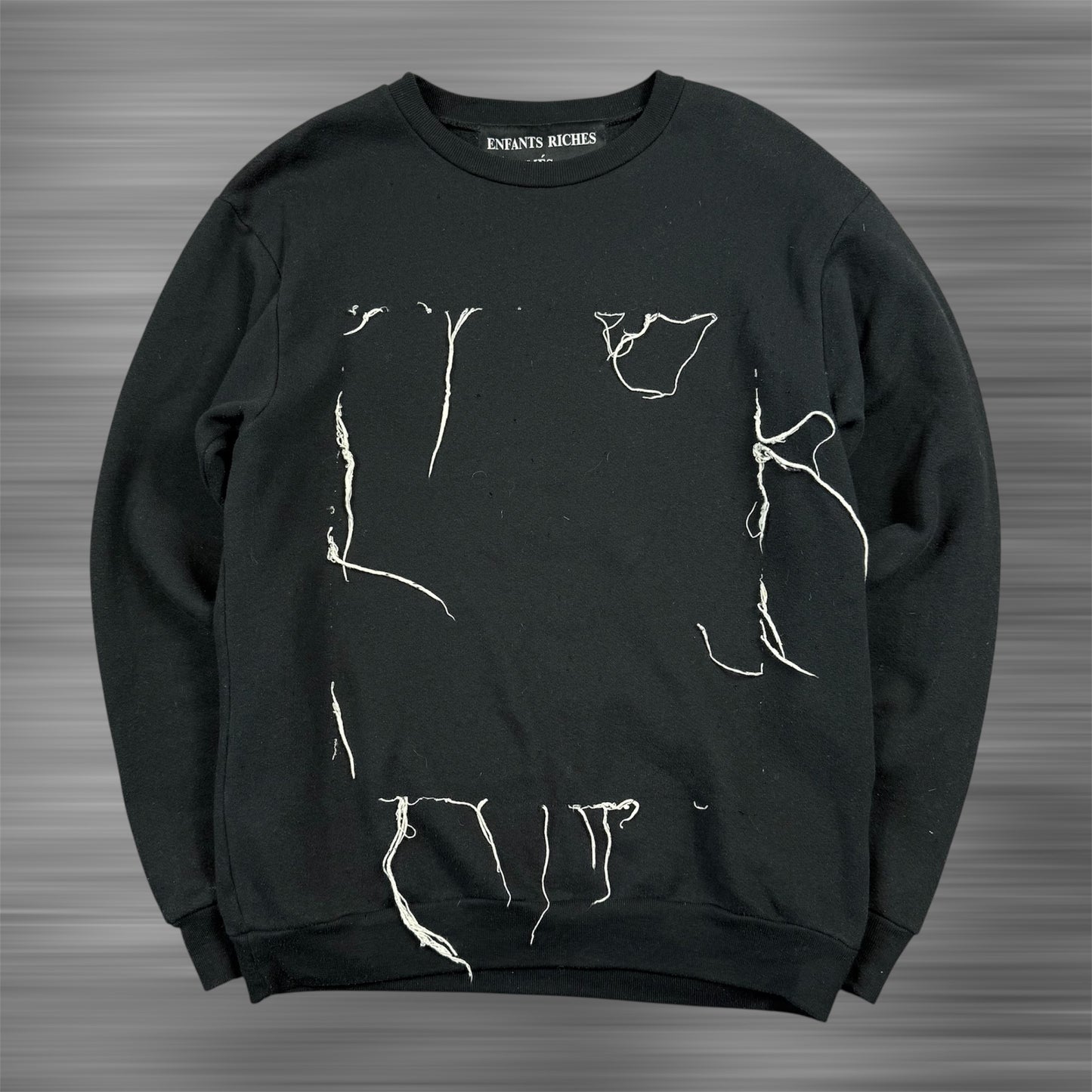 ENFANTS RICHES DÉPRIMÉS LOOSE THREAD SWEATER