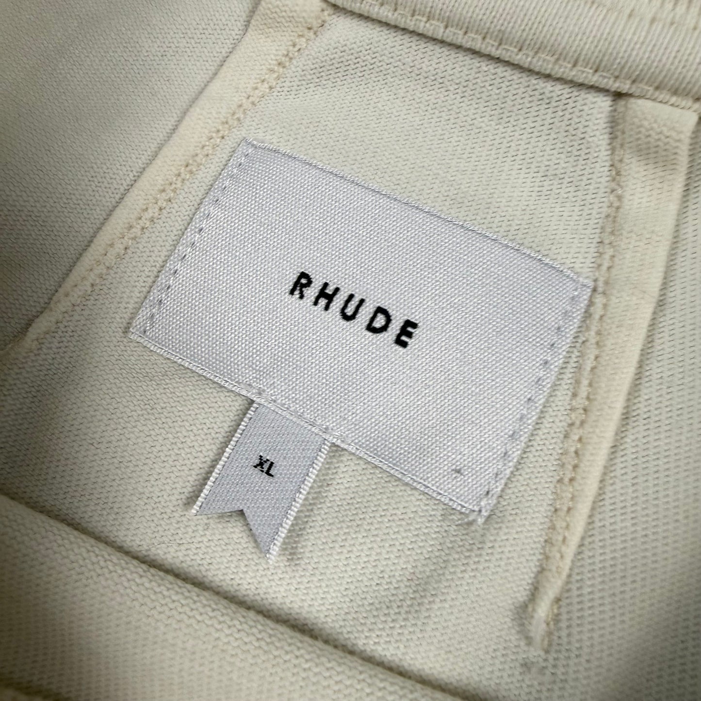 Rhude White 'Rhude' Script T-Shirt