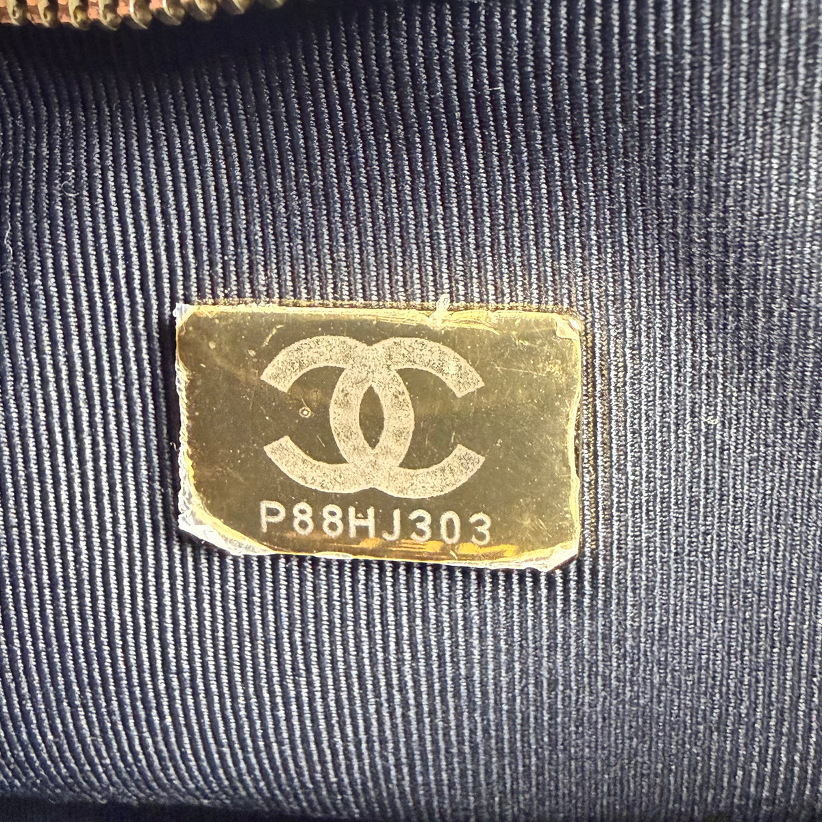 Chanel Black Quilted Lambskin Chain Hobo Bag